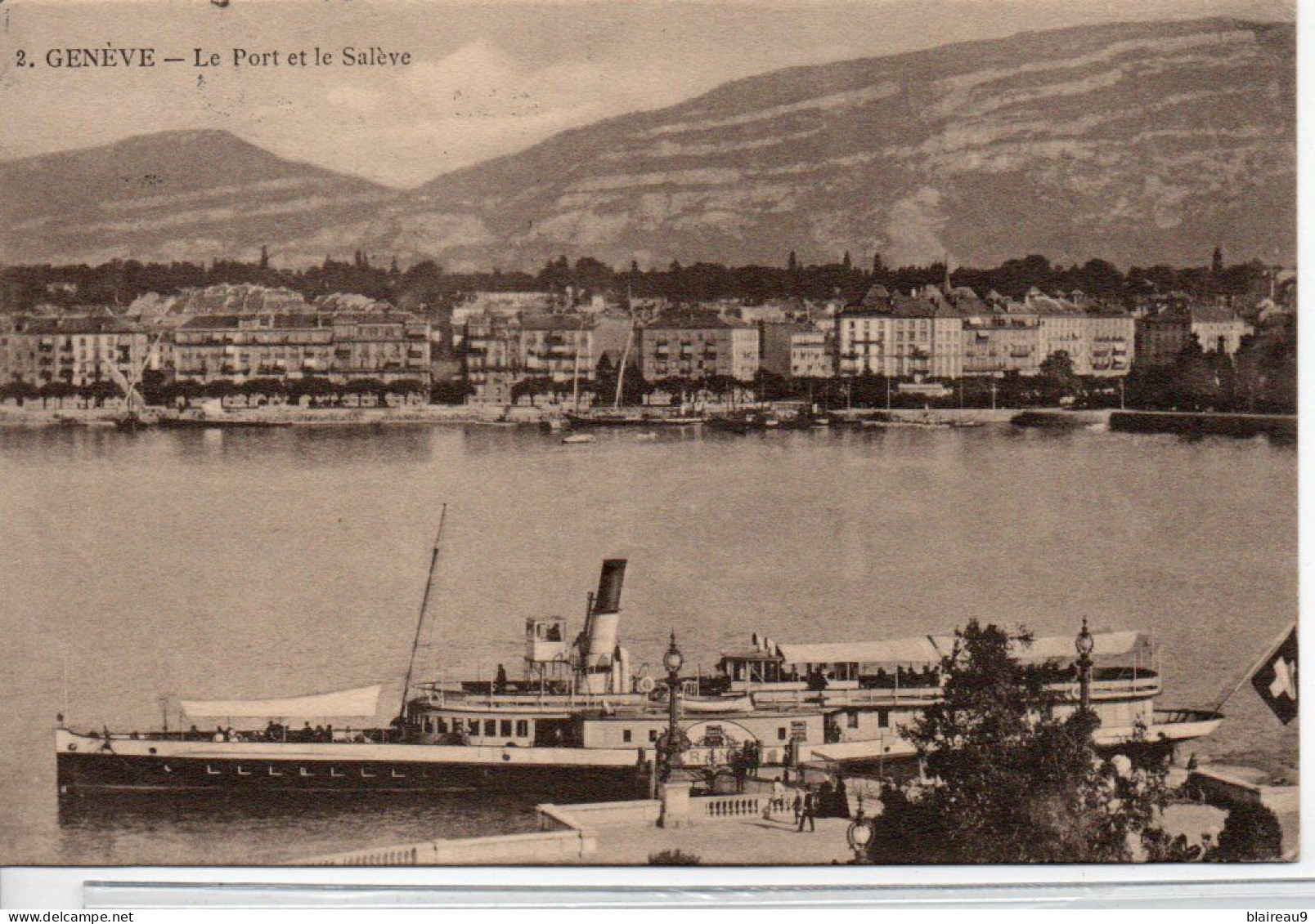Le Port Et Le Saleve - Genève