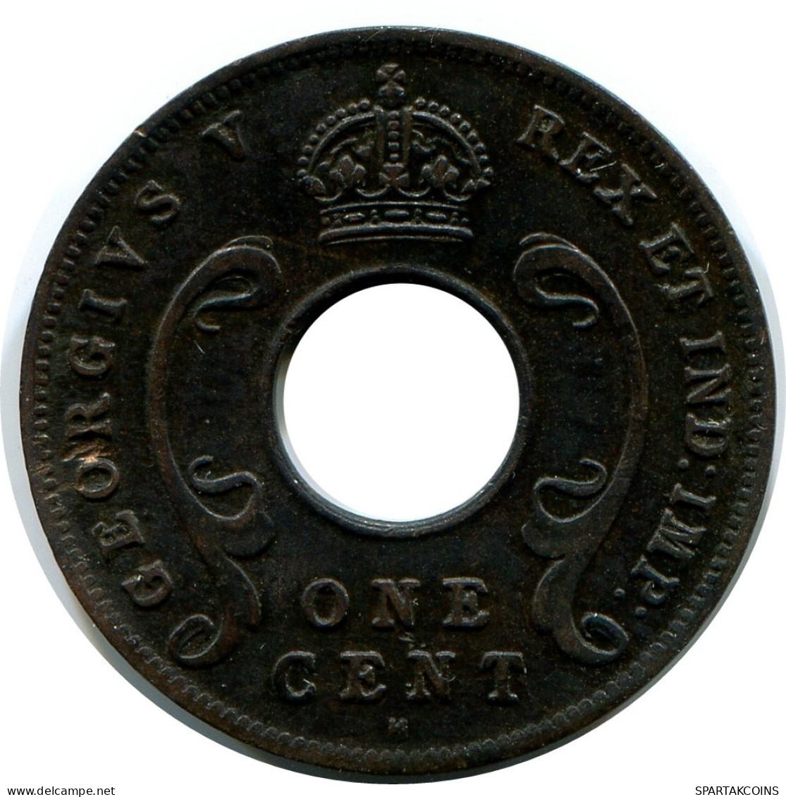 1 CENT 1924 ÁFRICA ORIENTAL EAST AFRICA Moneda #AP870.E.A - Colonie Britannique