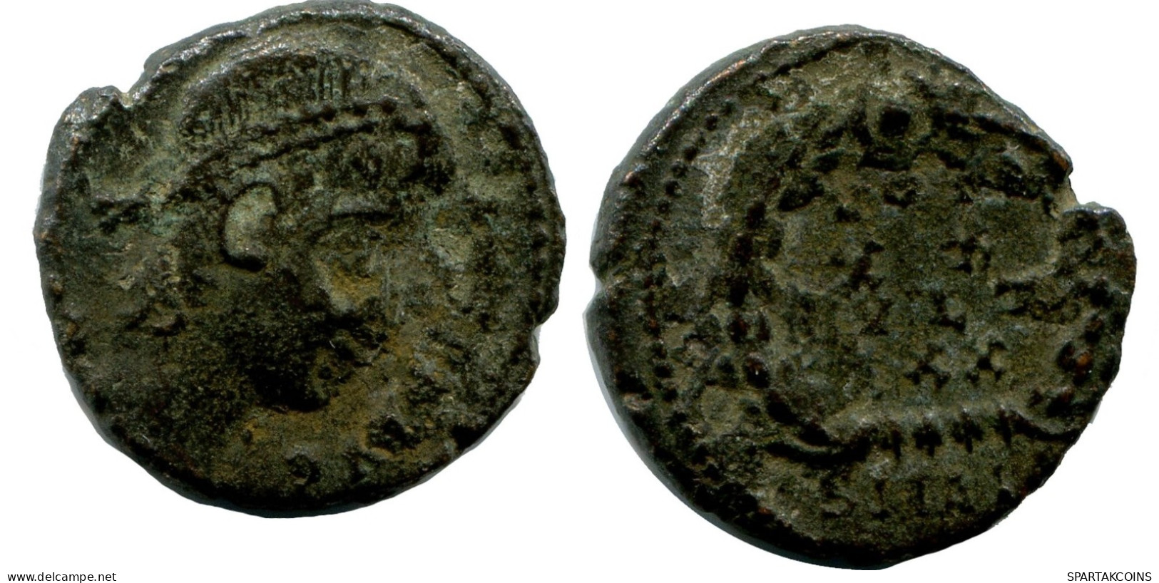 ROMAN Coin MINTED IN ALEKSANDRIA FOUND IN IHNASYAH HOARD EGYPT #ANC10189.14.U.A - L'Empire Chrétien (307 à 363)