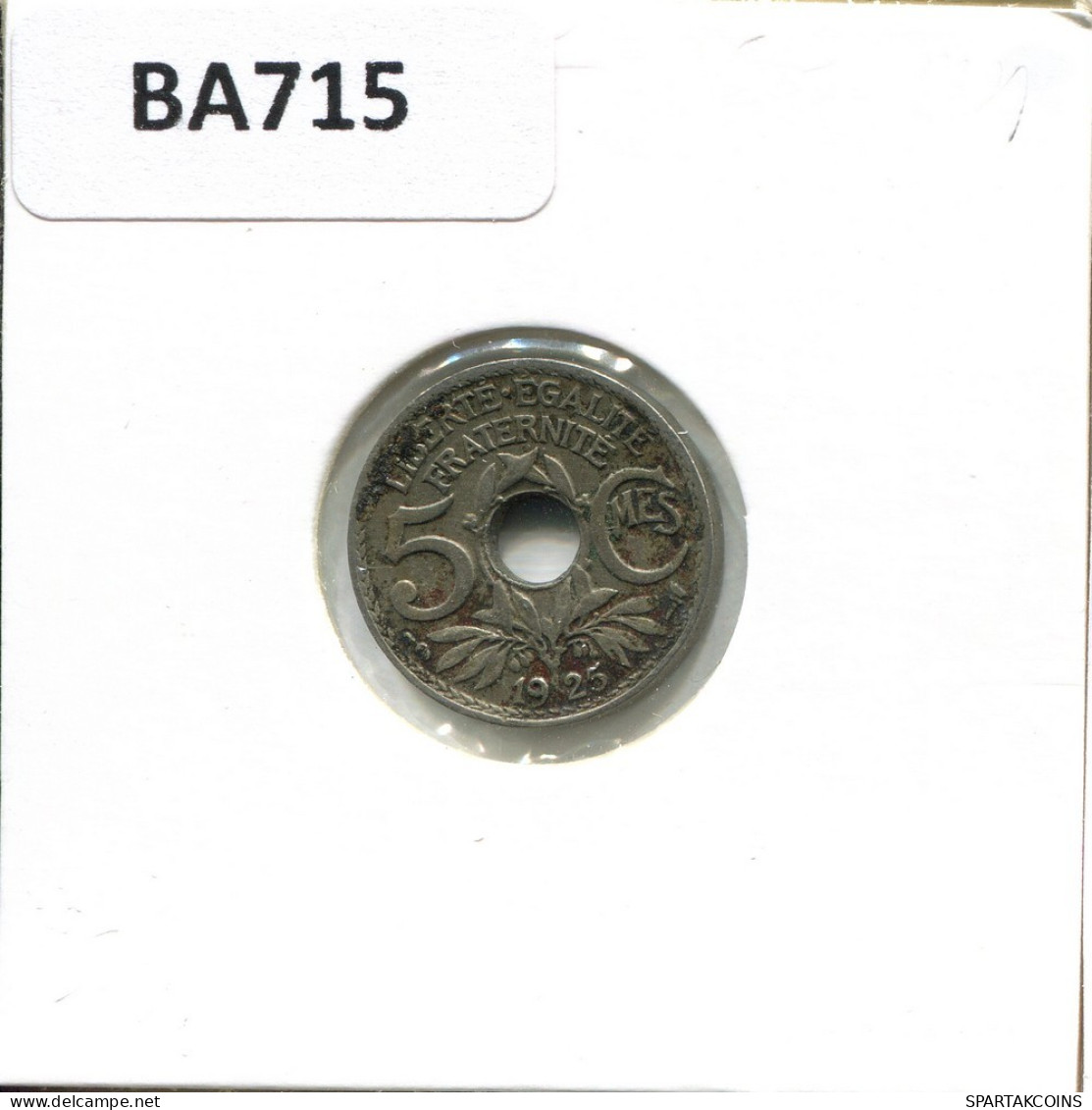 5 CENTIMES 1925 FRANCE French Coin #BA715.U.A - 5 Centimes