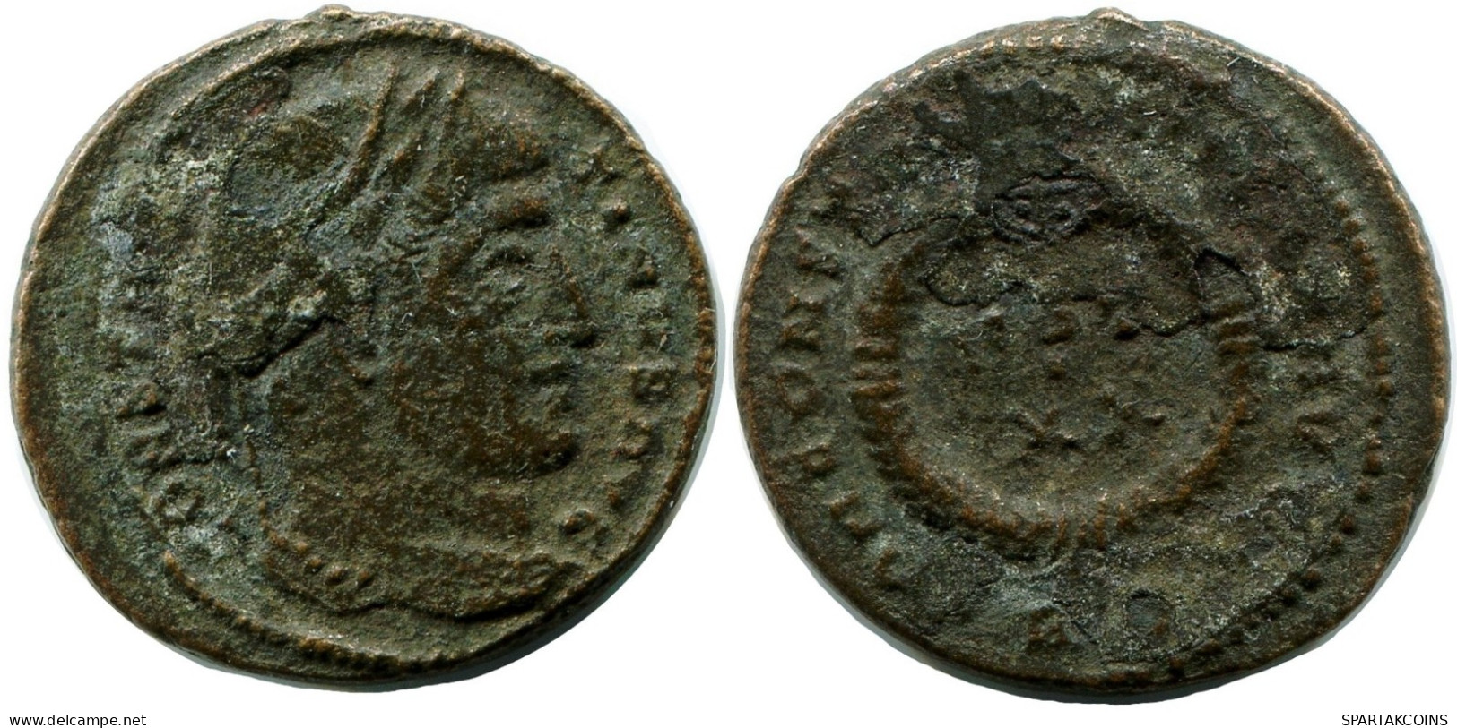 CONSTANTINE I MINTED IN ROME ITALY FOUND IN IHNASYAH HOARD EGYPT #ANC11166.14.E.A - El Imperio Christiano (307 / 363)