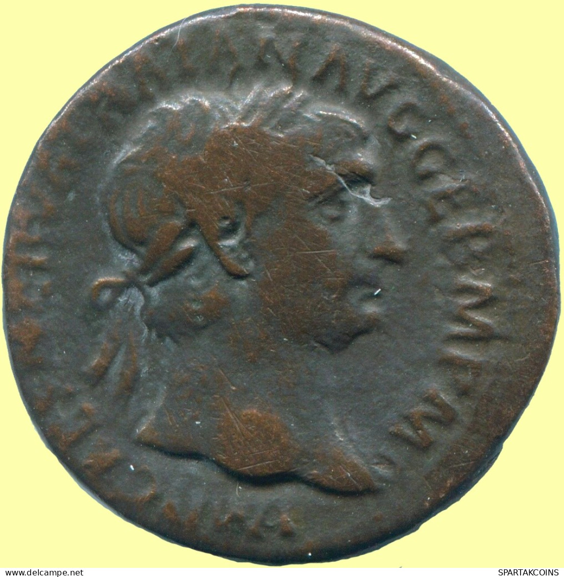 AE AS Authentic Original Ancient ROMAN EMPIRE Coin 10.4g/27.87mm #ANC13516.63.U.A - Andere & Zonder Classificatie