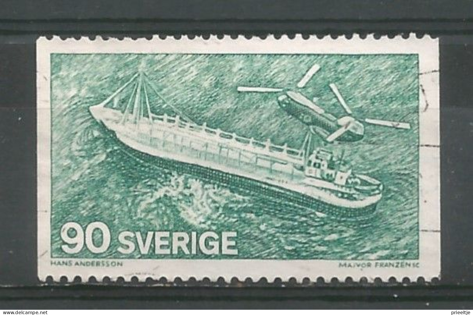 Sweden 1975 Rescue At Sea Y.T. 899 (0) - Usati