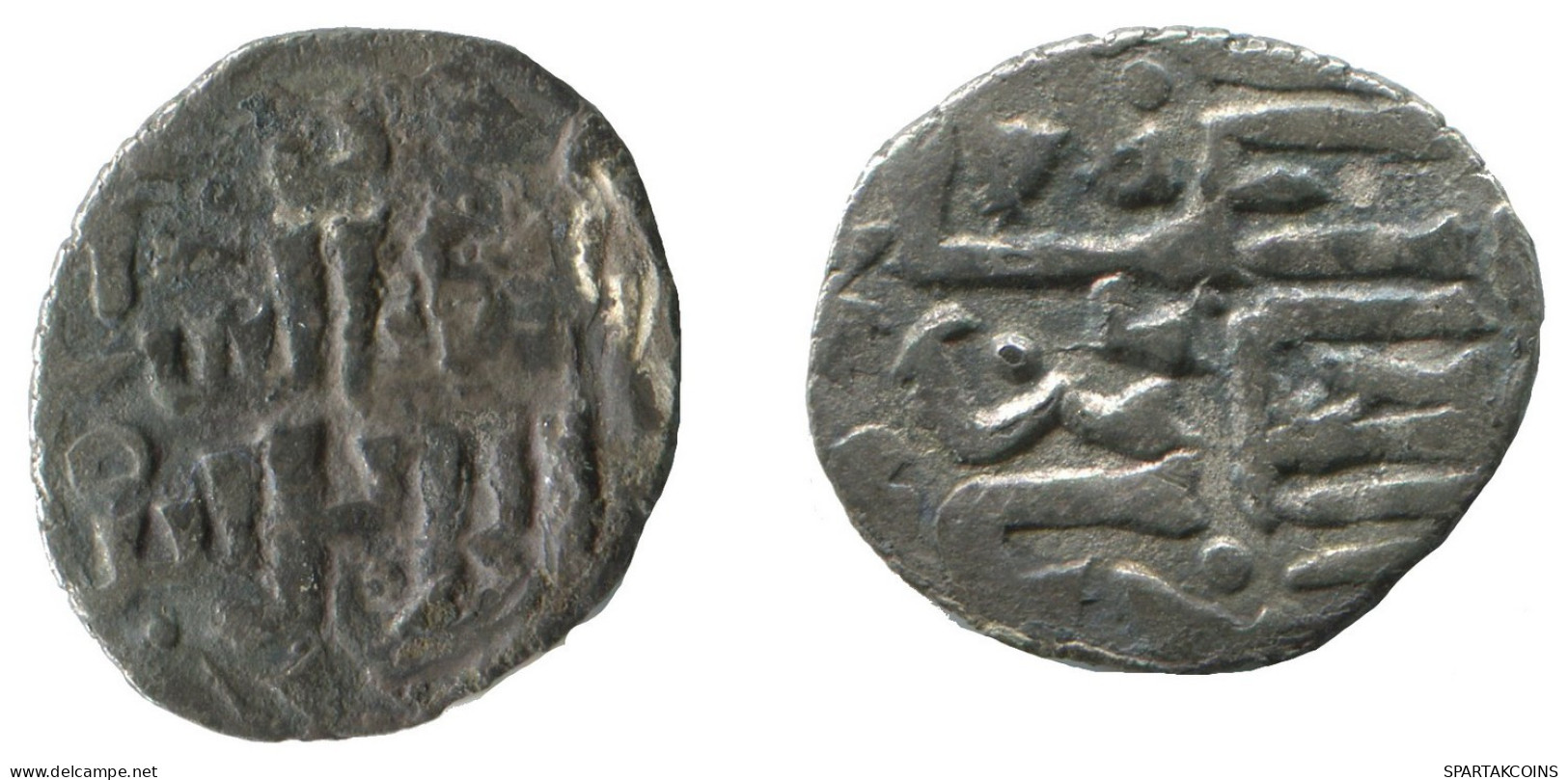 GOLDEN HORDE Silver Dirham Medieval Islamic Coin 1.6g/17mm #NNN2012.8.E.A - Islamiche