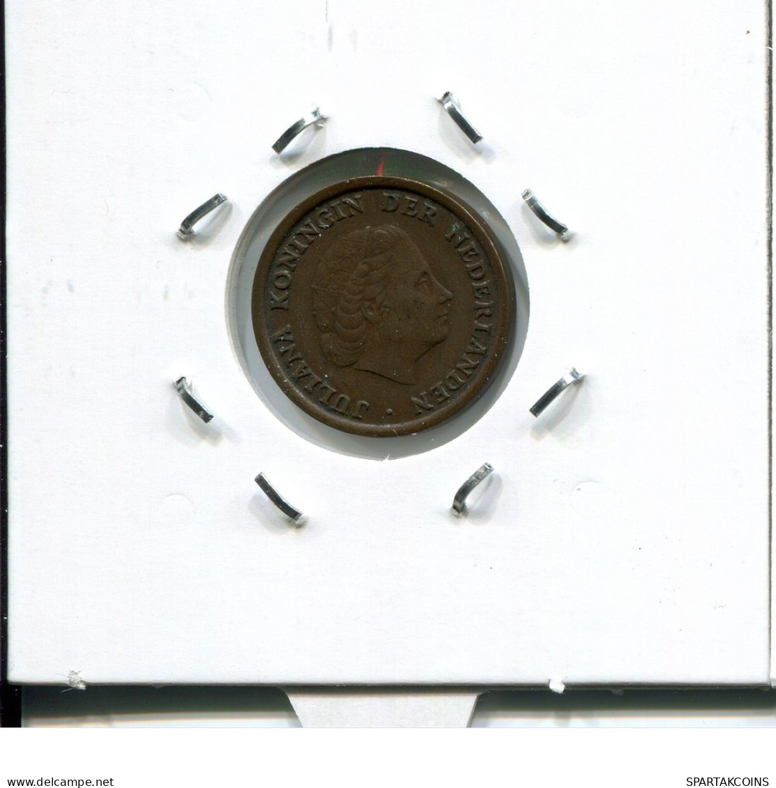 1 CENT 1954 NEERLANDÉS NETHERLANDS Moneda #AR521.E.A - 1948-1980 : Juliana