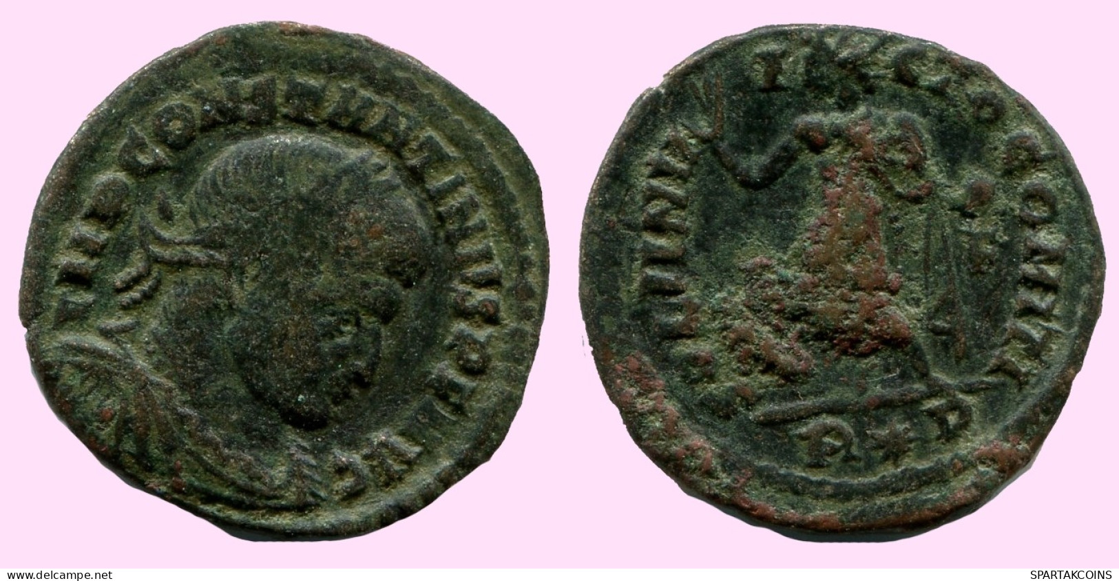CONSTANTINE I Authentische Antike RÖMISCHEN KAISERZEIT Münze #ANC12242.12.D.A - The Christian Empire (307 AD Tot 363 AD)