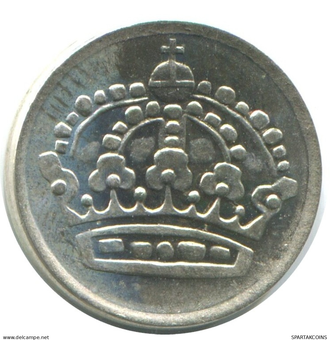 10 ORE 1960 SUECIA SWEDEN PLATA Moneda #AD105.2.E.A - Suède
