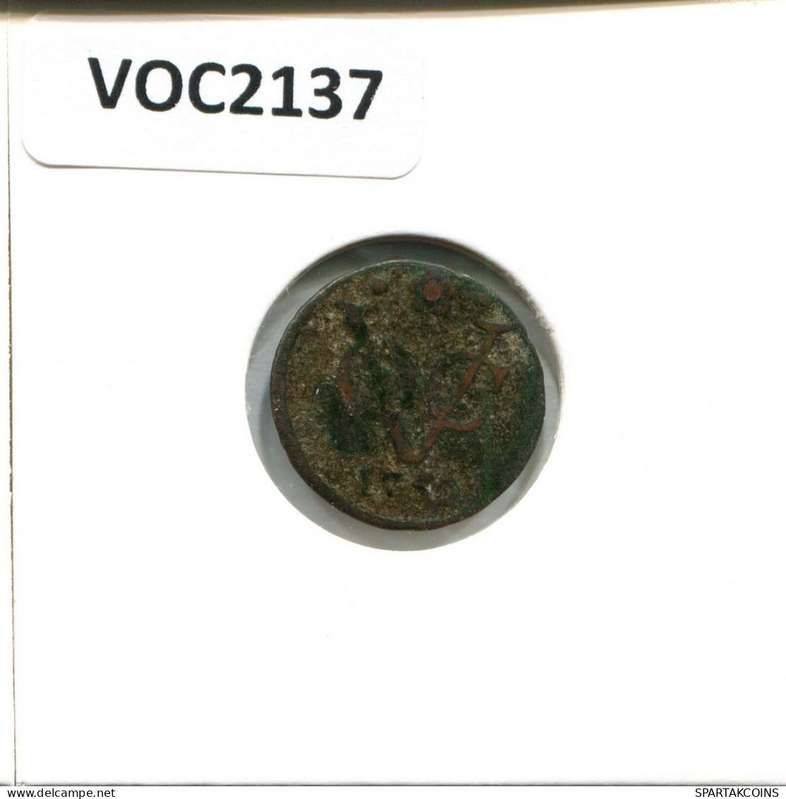 1750 HOLLAND VOC DUIT NEERLANDÉS NETHERLANDS Colonial Moneda #VOC2137.10.E.A - Indes Neerlandesas