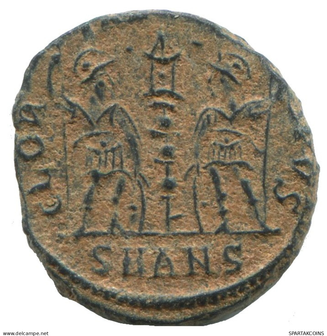 CONSTANTINE II Antioch SMANS AD330-335 GLORIA EXERCITVS 2,1g/15mm ANN1222.9.D.A - The Christian Empire (307 AD Tot 363 AD)