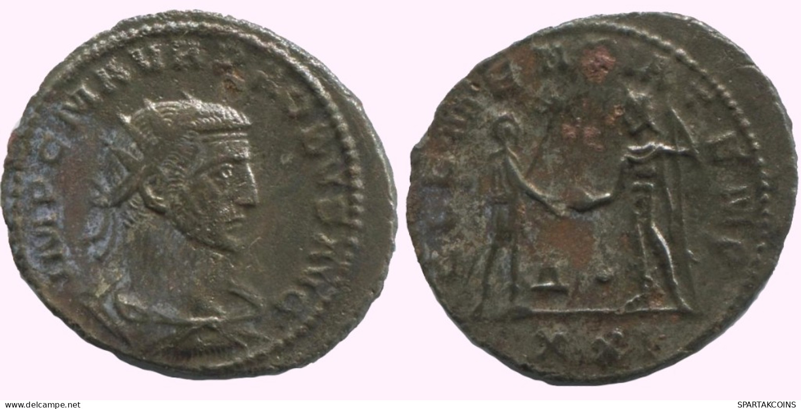 PROBUS ANTONINIANUS Siscia (? / XXI) AD 281 CLEMENTIA TEMP #ANT1937.48.D.A - La Crisis Militar (235 / 284)