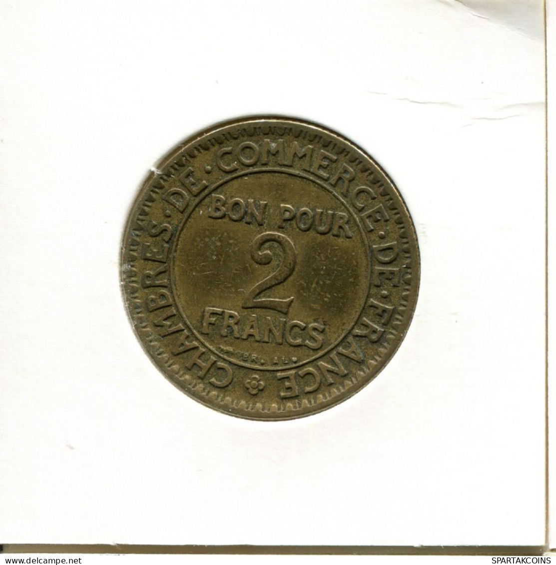 2 FRANCS 1924 FRANCIA FRANCE Moneda #AK677.E.A - 2 Francs