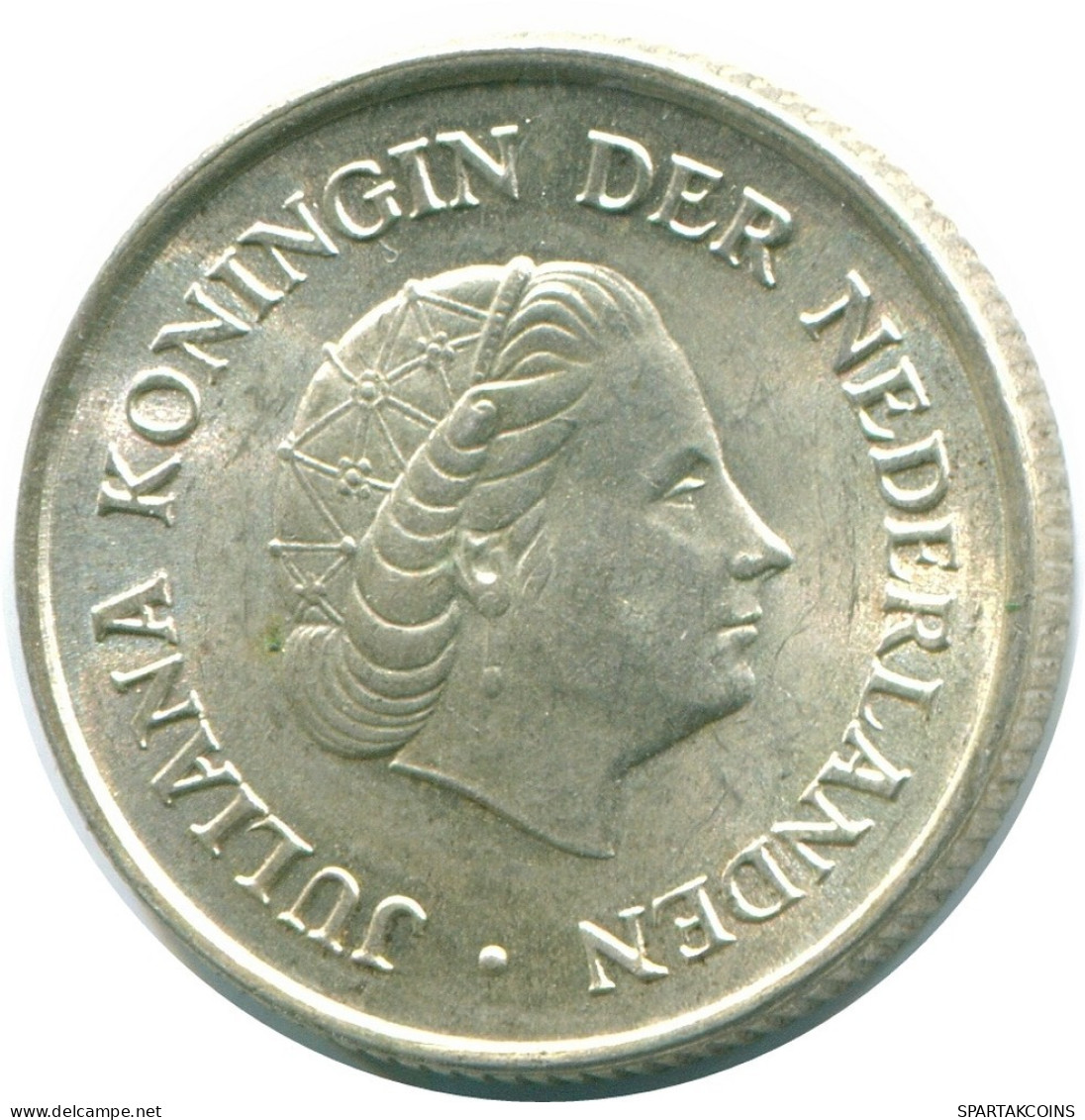 1/4 GULDEN 1970 NETHERLANDS ANTILLES SILVER Colonial Coin #NL11631.4.U.A - Antille Olandesi