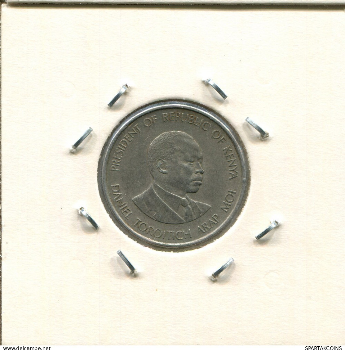 50 CENTS 1980 KENIA KENYA Münze #AS331.D.A - Kenia