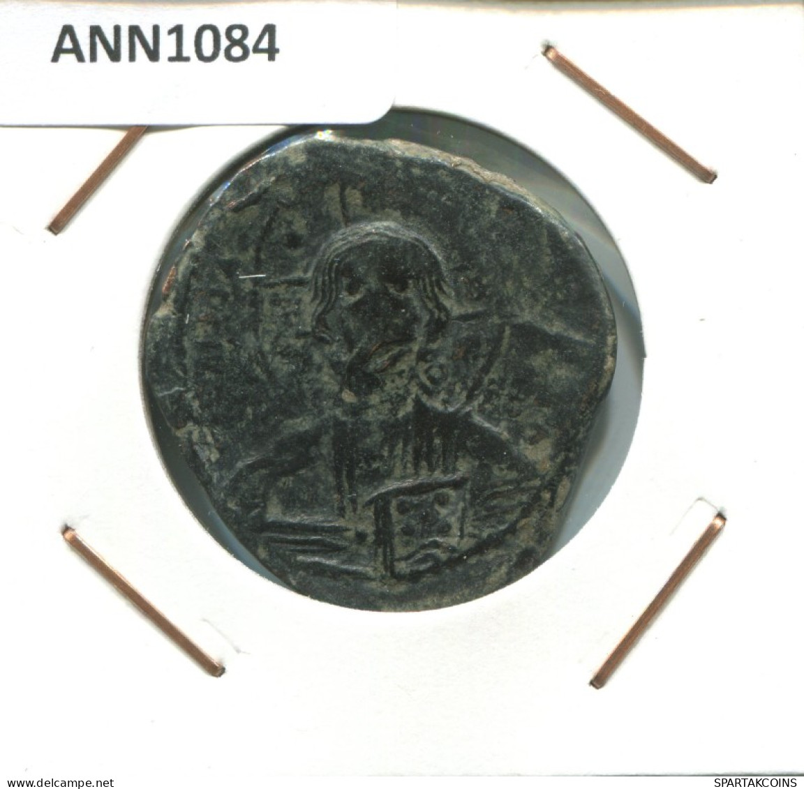CONSTANTINOPLE EMMANOVHA IX-XC IHSUS/XRISTUS/BASILU 13.8g/30mm #ANN1084.17.U.A - Bizantine