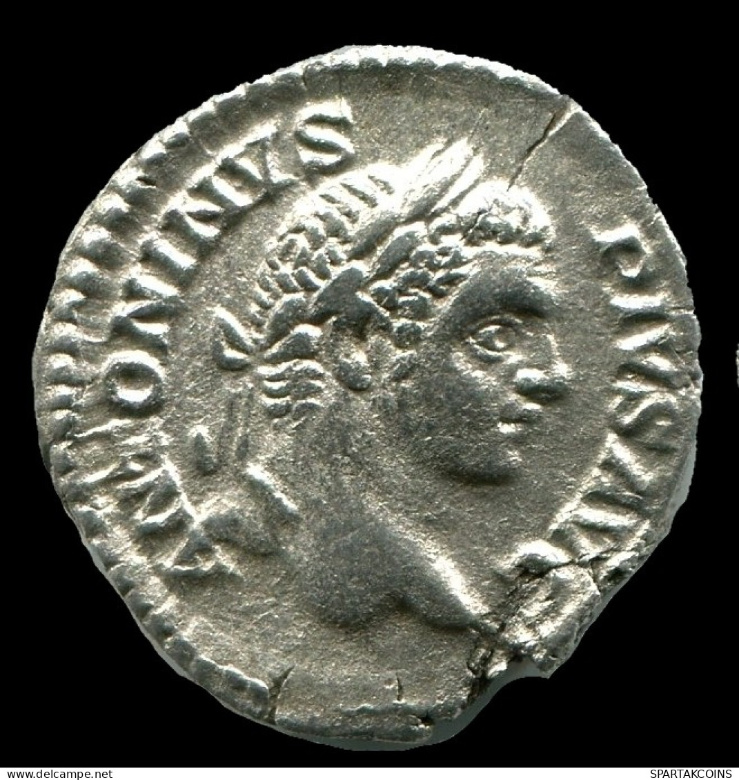 CARACALLA ANTONINUS AR DENARIUS AD198 - 217 PONTIF TR P X COS II #ANC12346.78.E.A - Les Sévères (193 à 235)