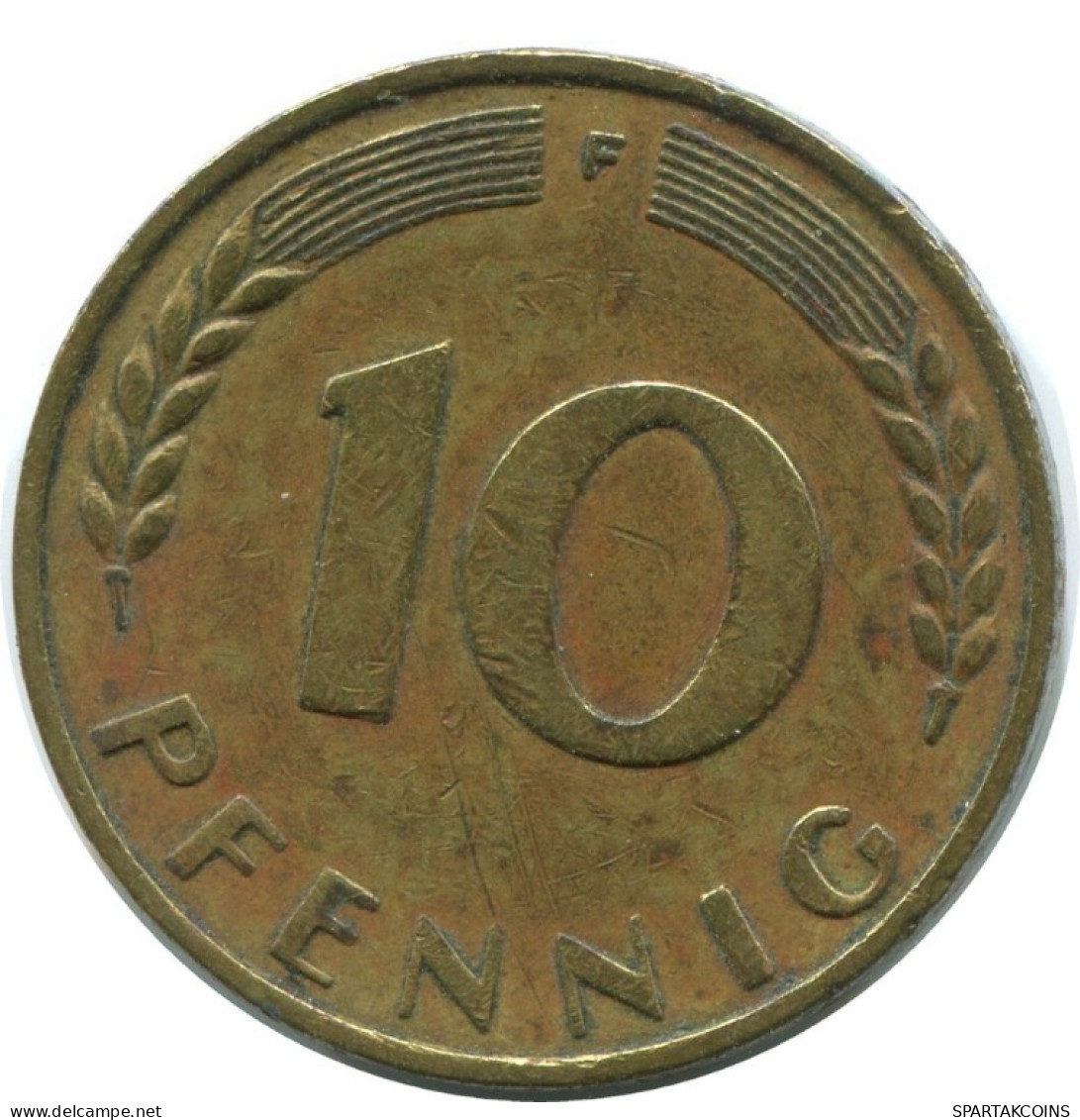 10 PFENNIG 1950 F BRD ALLEMAGNE Pièce GERMANY #AD836.9.F.A - 10 Pfennig