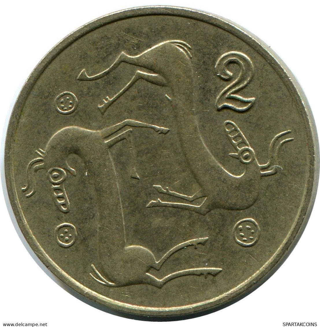 2 CENTS 1994 CHIPRE CYPRUS Moneda #AP298.E.A - Zypern