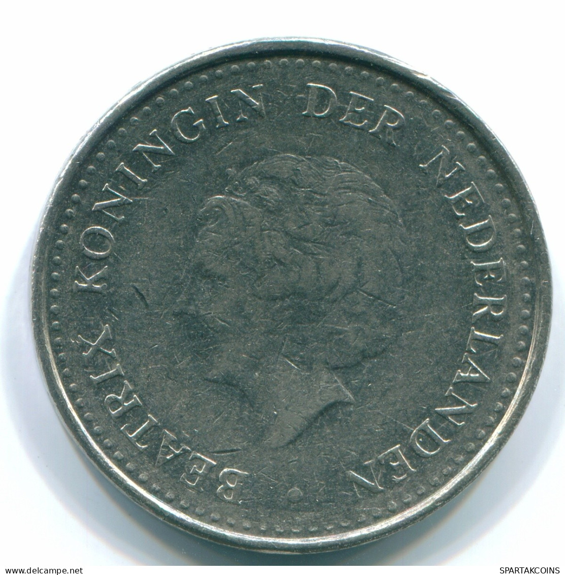 1 GULDEN 1982 NIEDERLÄNDISCHE ANTILLEN Nickel Koloniale Münze #S12049.D.A - Niederländische Antillen