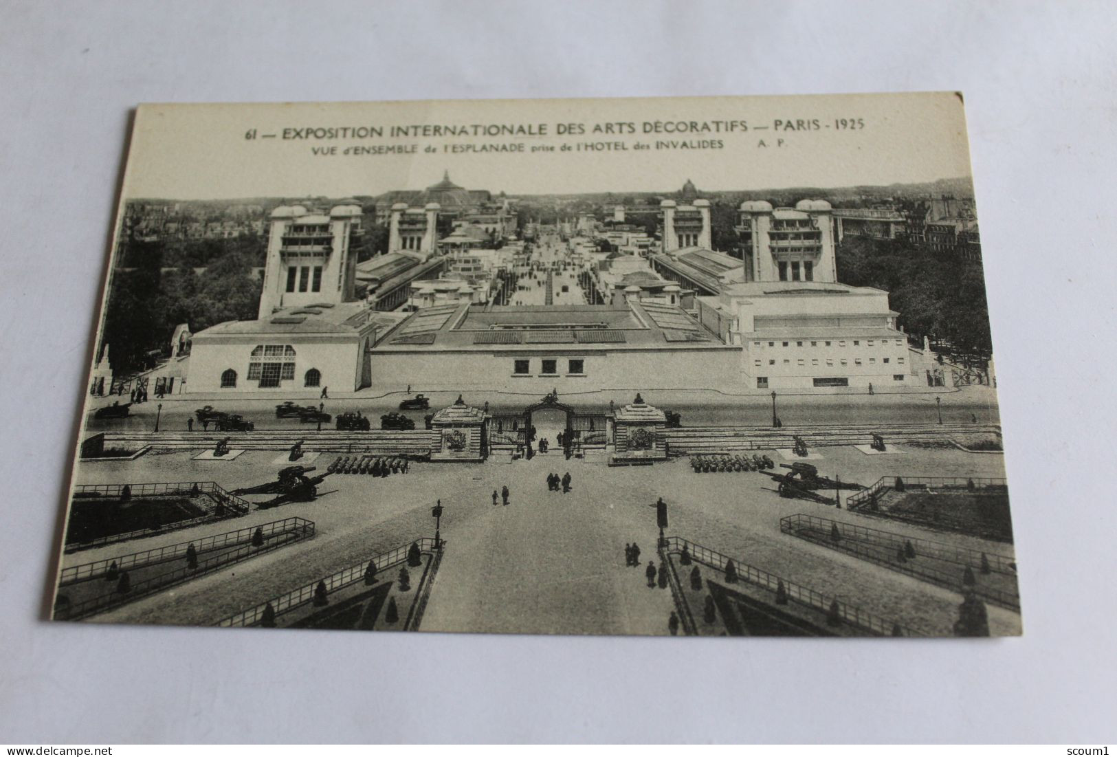 Paris - 1925 - Exposition Internationale Des Arts Décoratifs - Vue Générale De L'esplanade Prise De L'hoteldes Invalides - Ausstellungen