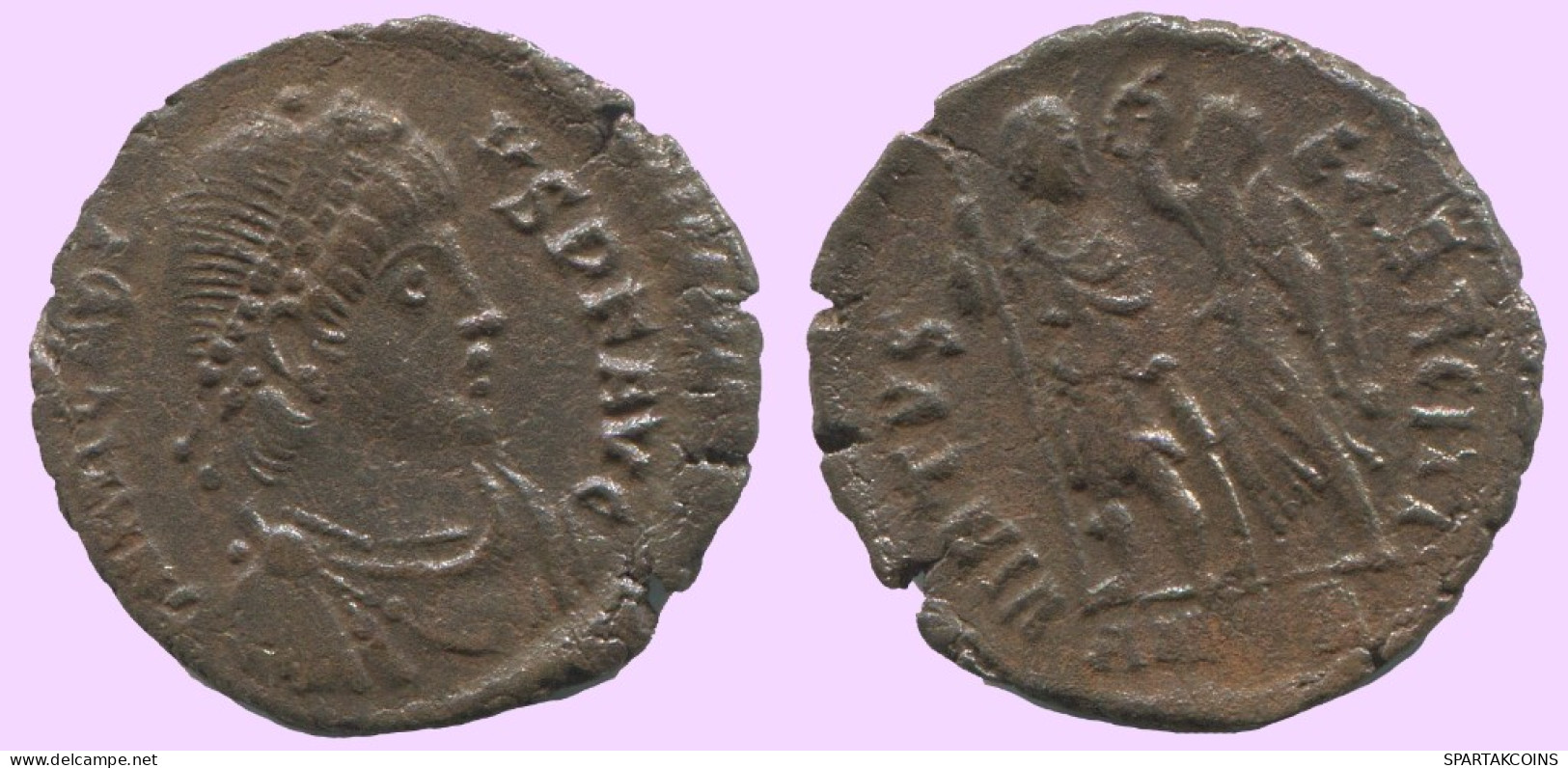 Authentische Antike Spätrömische Münze RÖMISCHE Münze 1.8g/18mm #ANT2179.14.D.A - El Bajo Imperio Romano (363 / 476)