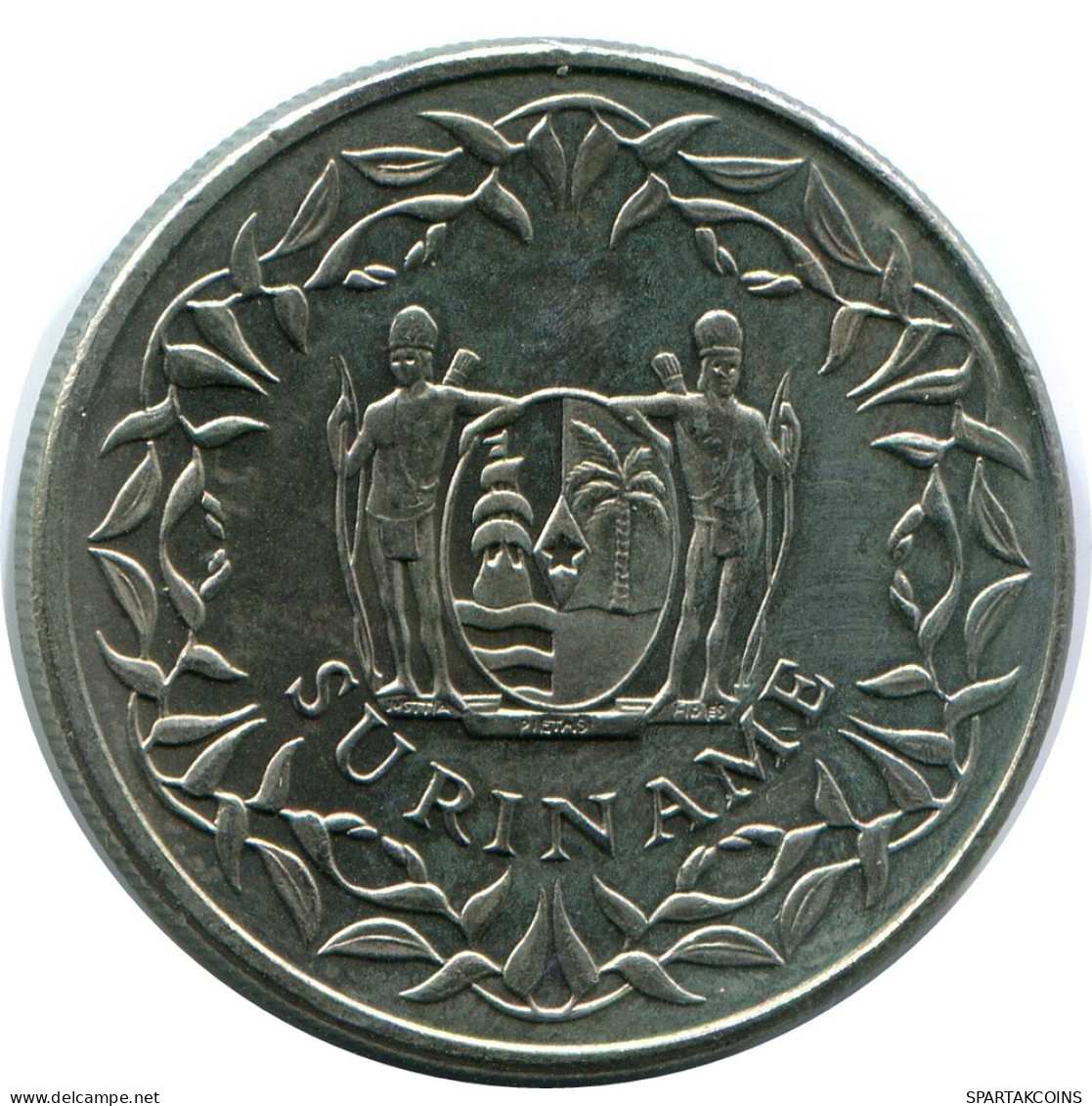 100 CENTS 1989 SURINAME Moneda #AR923.E.A - Surinam 1975 - ...