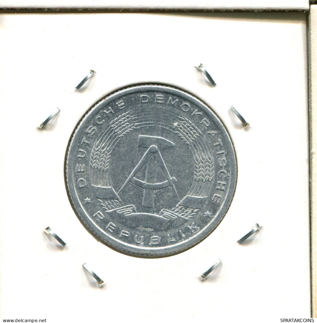 2 DM 1957 A DDR EAST GERMANY Coin #AW515.U.A - 2 Marcos