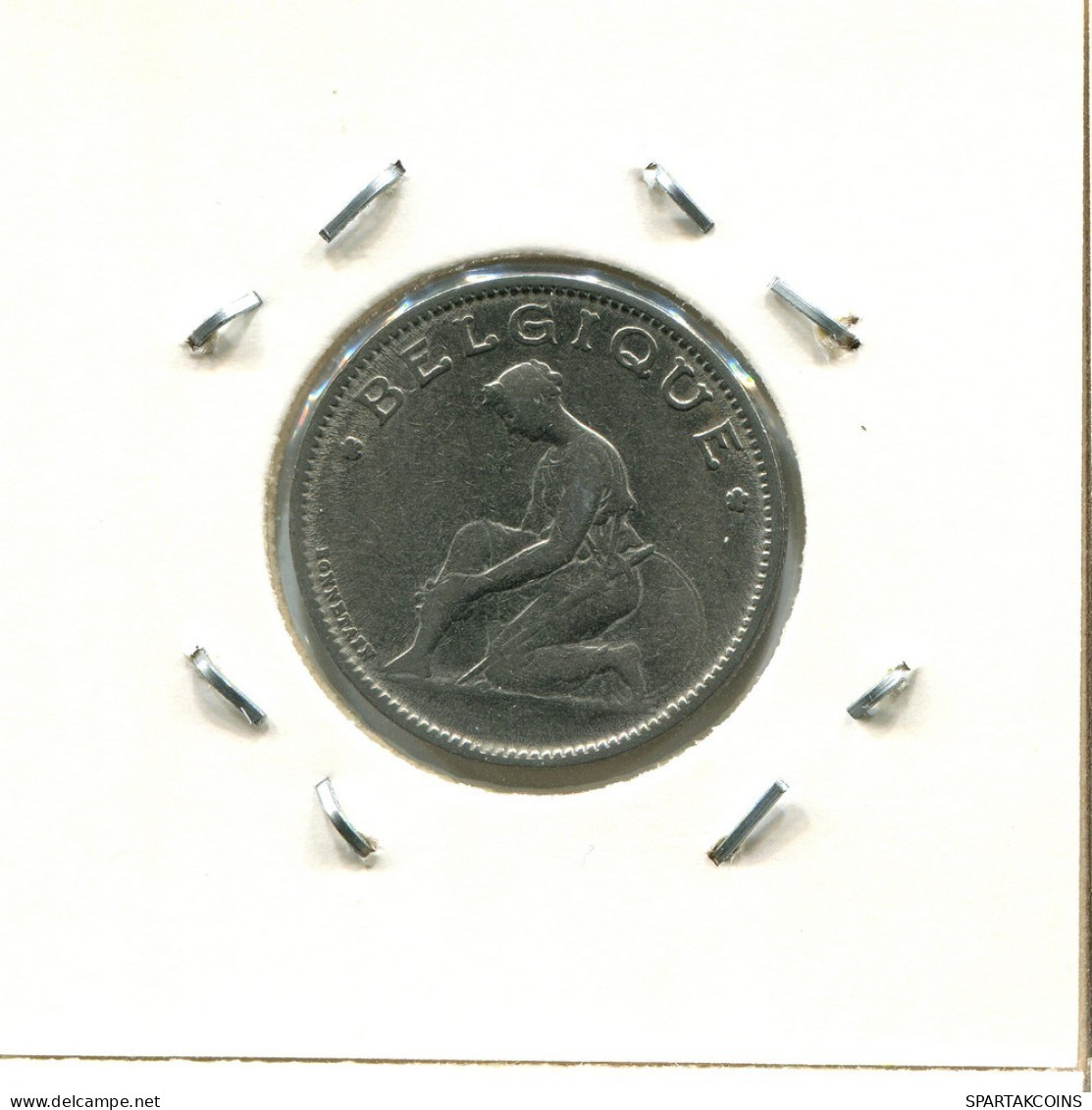 1 FRANC 1934 Französisch Text BELGIEN BELGIUM Münze #BA478.D.A - 1 Franco