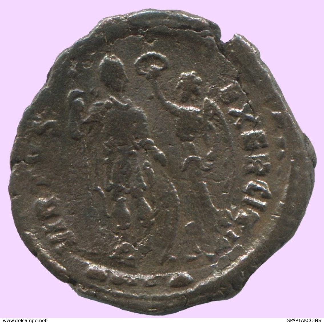 LATE ROMAN IMPERIO Moneda Antiguo Auténtico Roman Moneda 2.3g/19mm #ANT2190.14.E.A - The End Of Empire (363 AD Tot 476 AD)