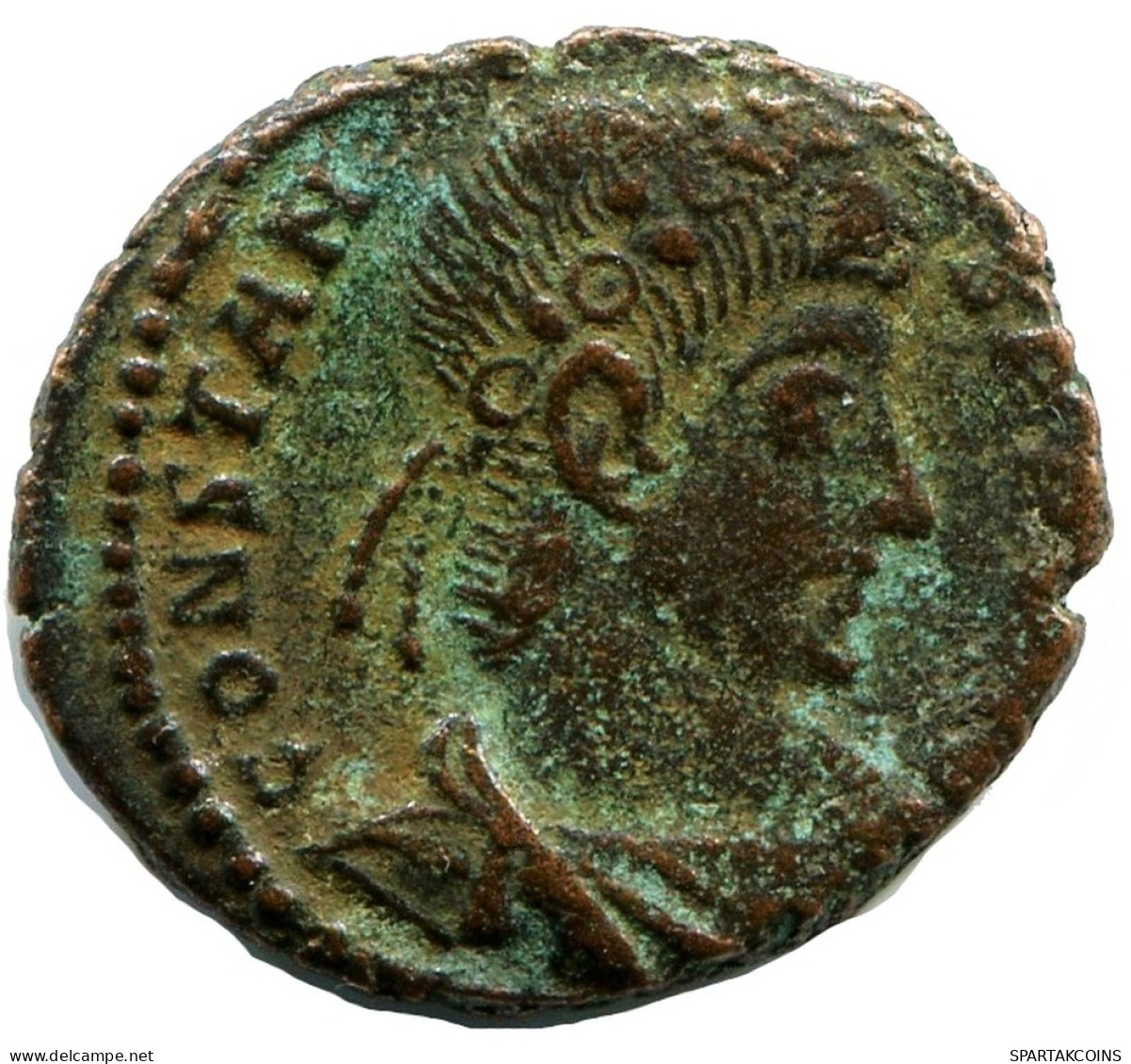 CONSTANS MINTED IN ROME ITALY FOUND IN IHNASYAH HOARD EGYPT #ANC11525.14.E.A - The Christian Empire (307 AD Tot 363 AD)