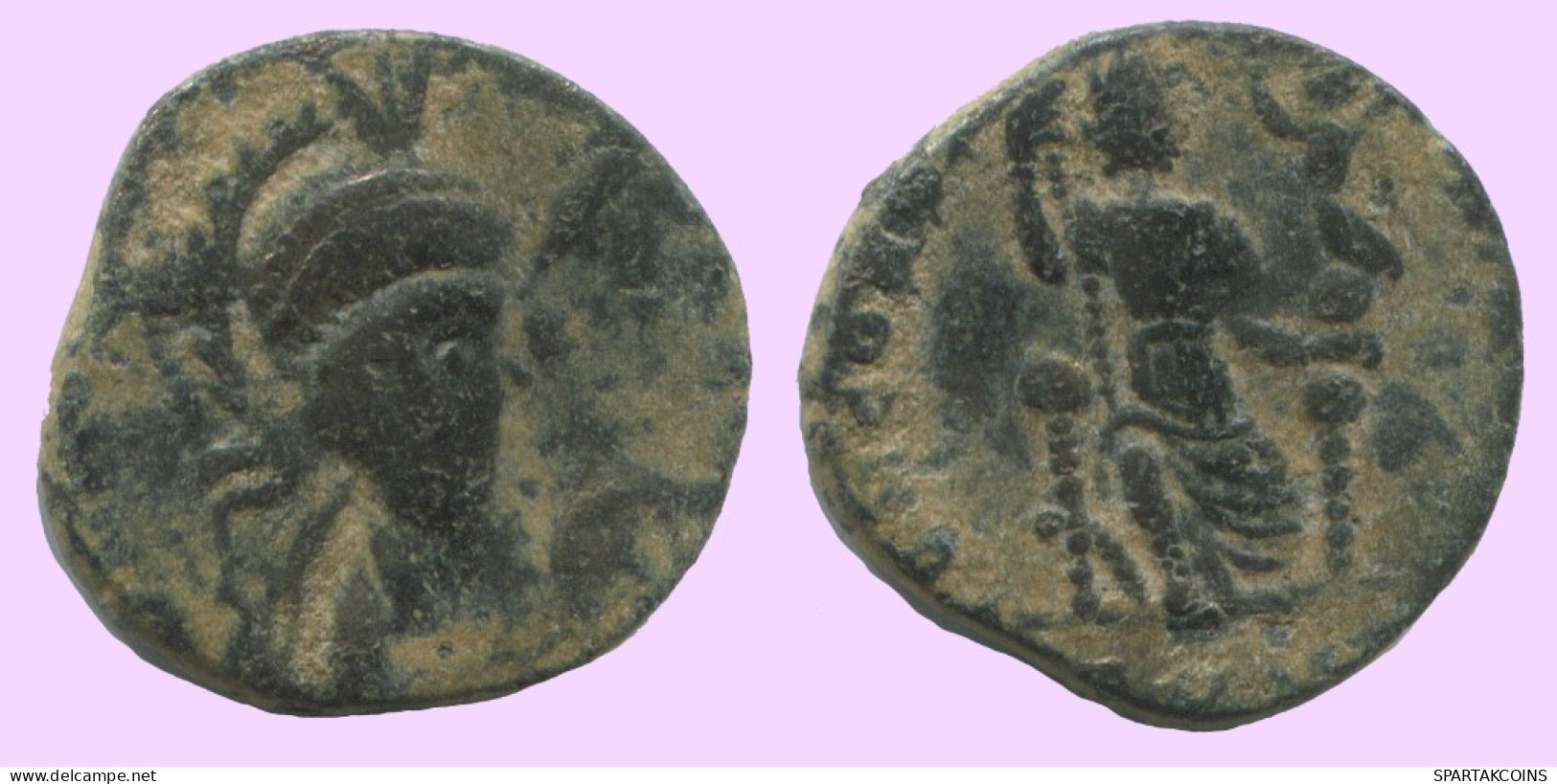 LATE ROMAN EMPIRE Coin Ancient Authentic Roman Coin 1.9g/16mm #ANT2439.14.U.A - El Bajo Imperio Romano (363 / 476)