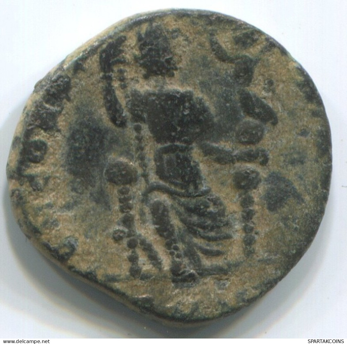 LATE ROMAN EMPIRE Coin Ancient Authentic Roman Coin 1.9g/16mm #ANT2439.14.U.A - El Bajo Imperio Romano (363 / 476)