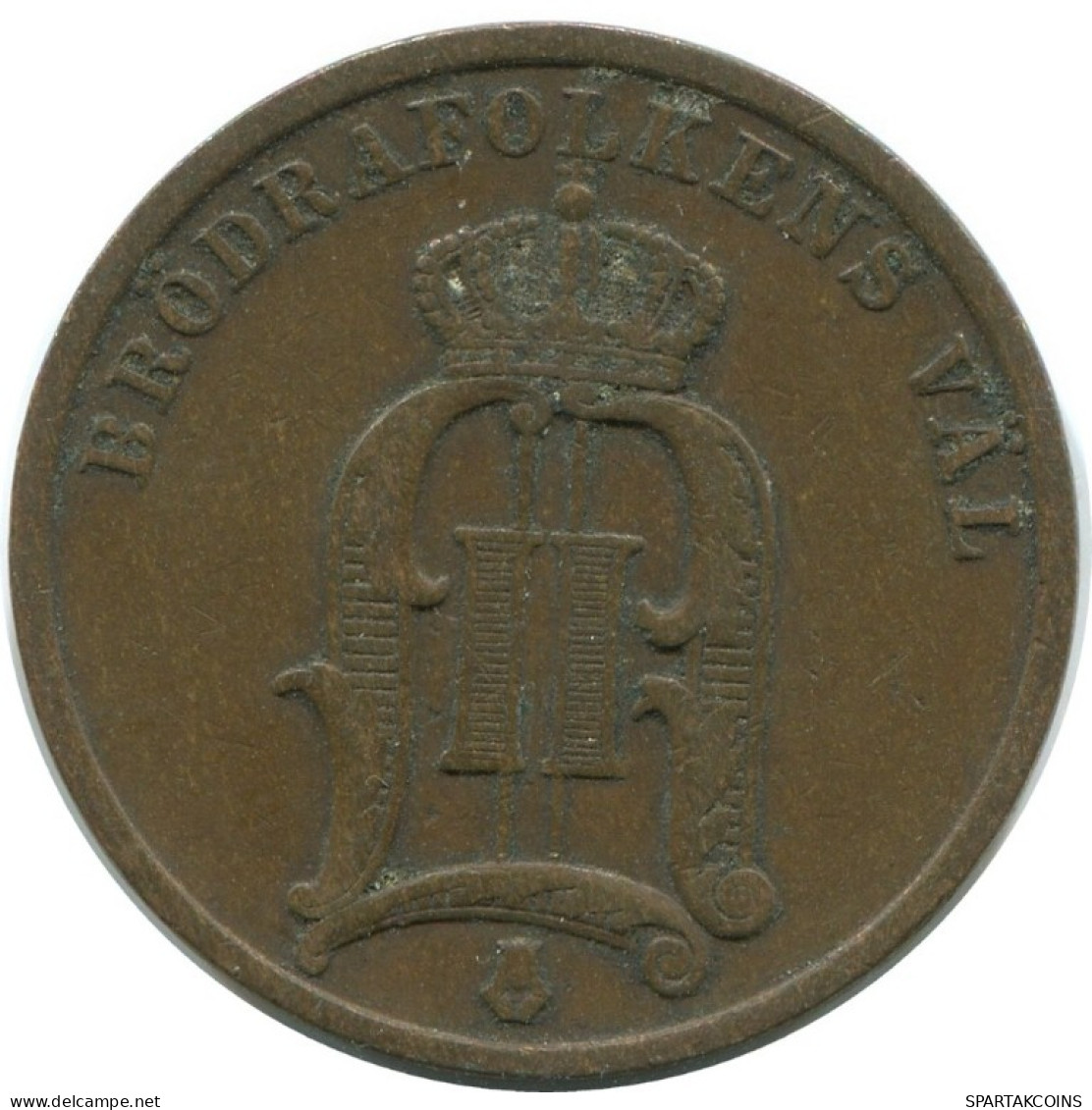 2 ORE 1900 SWEDEN Coin #AD018.2.U.A - Sweden