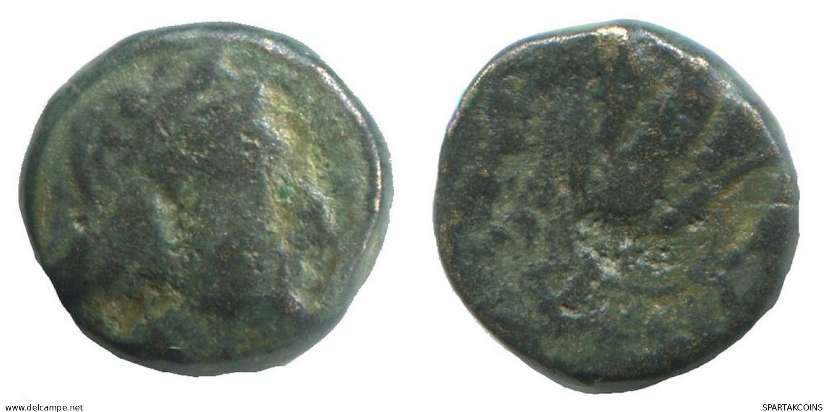 Antike Authentische Original GRIECHISCHE Münze 1.1g/9mm #NNN1313.9.D.A - Griegas