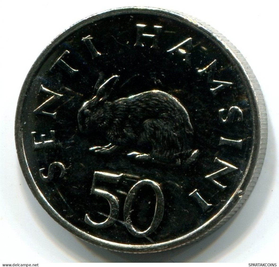 50 SENTI 1990 TANZANIA UNC Rabbit Coin #W11201.U.A - Tanzanía