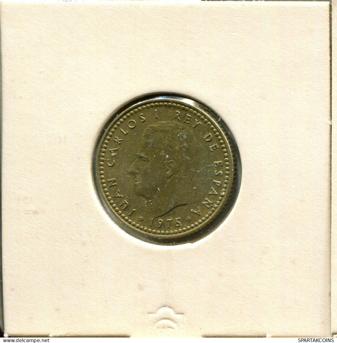 1 PESETA 1975 SPANIEN SPAIN Münze #AT866.D.A - 1 Peseta