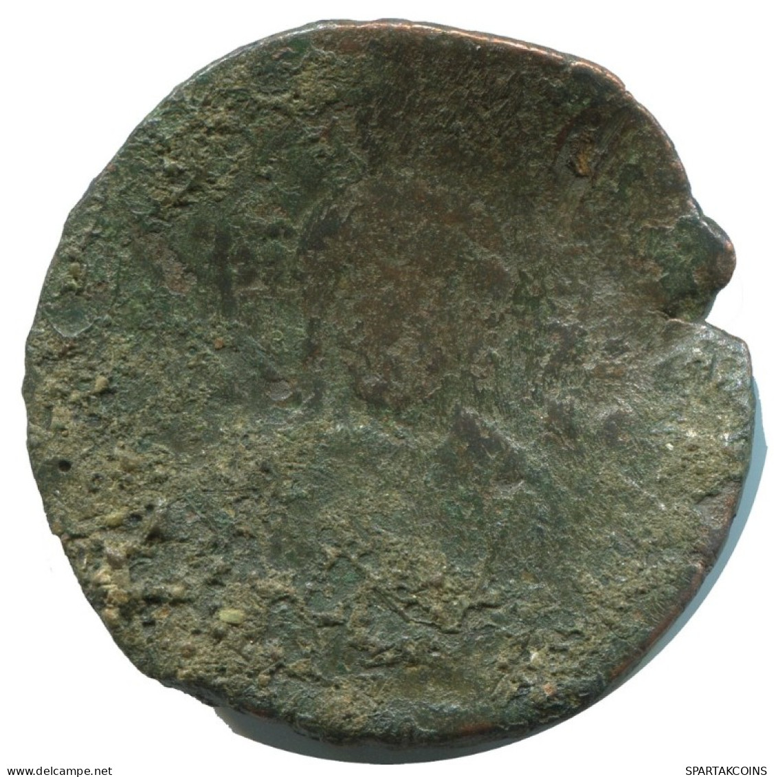 JESUS CHRIST ANONYMOUS FOLLIS Antique BYZANTIN Pièce 8.3g/31mm #AB284.9.F.A - Byzantinische Münzen