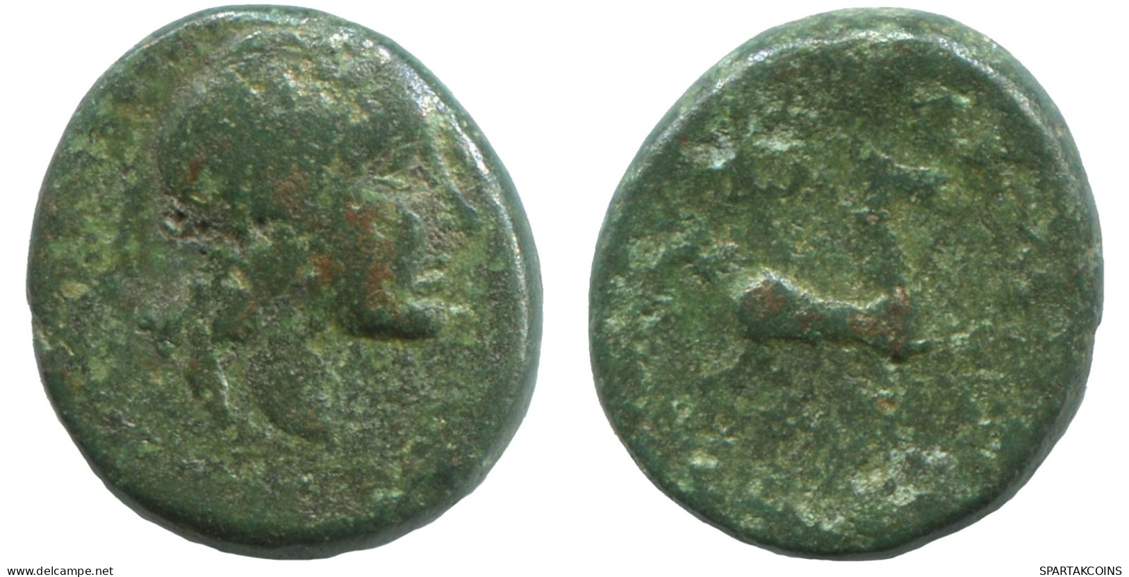 DEER Ancient Authentic GREEK Coin 2g/13mm #SAV1286.11.U.A - Griechische Münzen