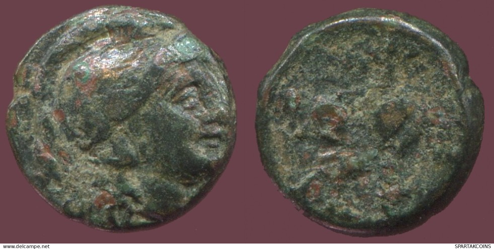Antique Authentique Original GREC Pièce 0.9g/9mm #ANT1544.9.F.A - Griechische Münzen