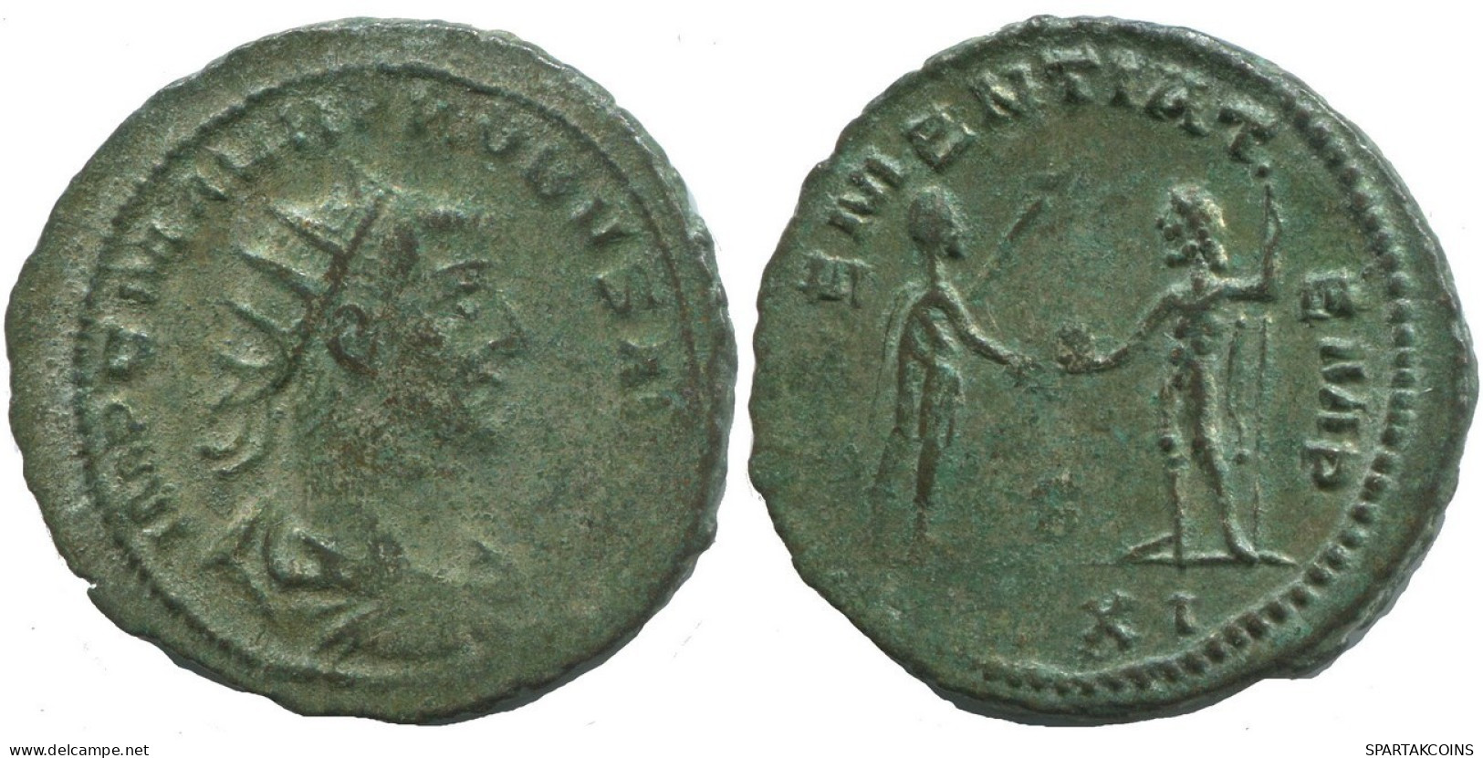 PROBUS CYZICUS SXXI AD276-282 SILVERED ROMAN COIN 3.7g/22mm #ANT2674.41.U.A - La Crisis Militar (235 / 284)