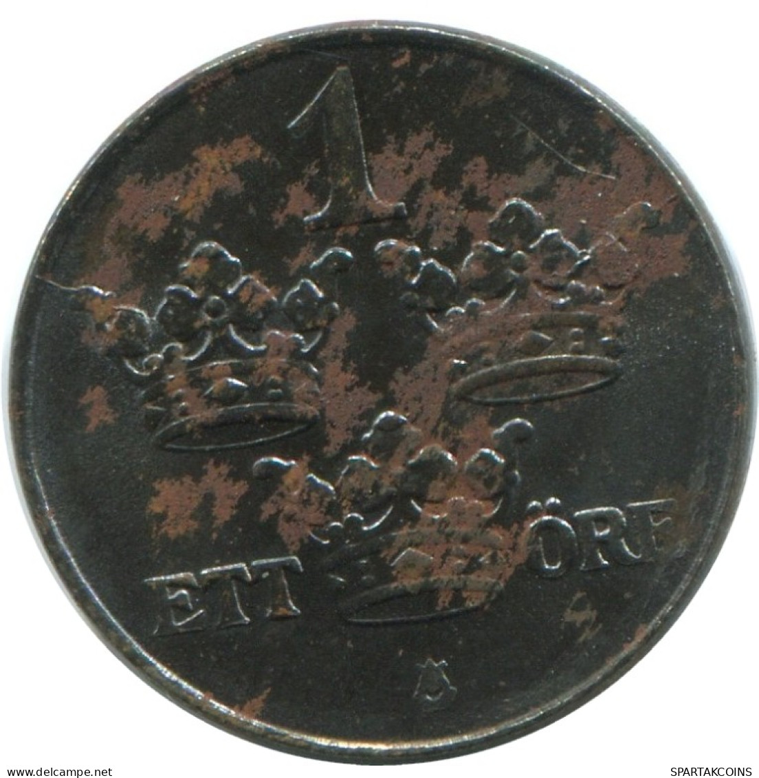 1 ORE 1947 SWEDEN Coin #AD259.2.U.A - Sweden
