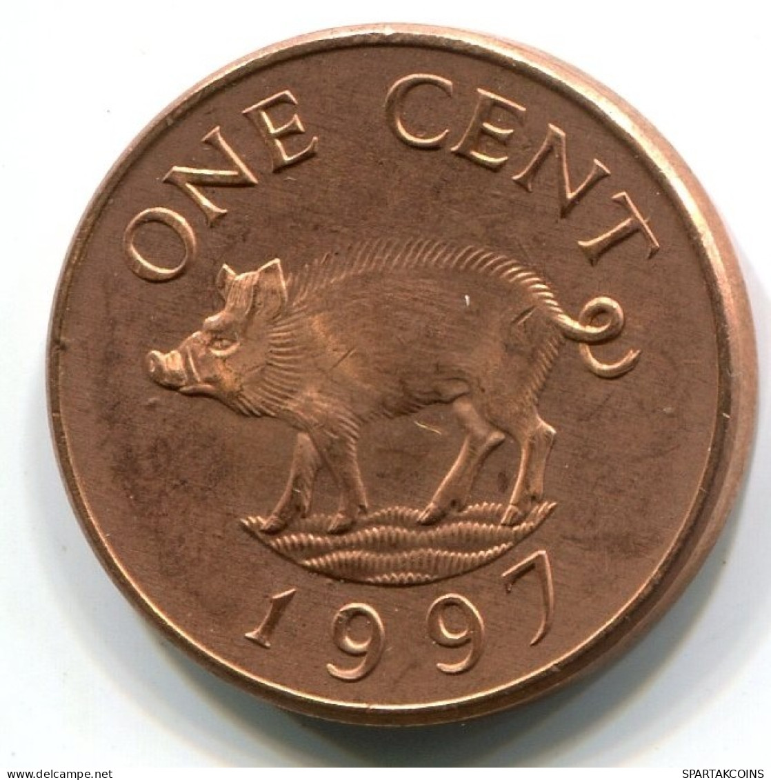 1 CENT 1997 BERMUDA Moneda UNC #W11446.E.A - Bermuda