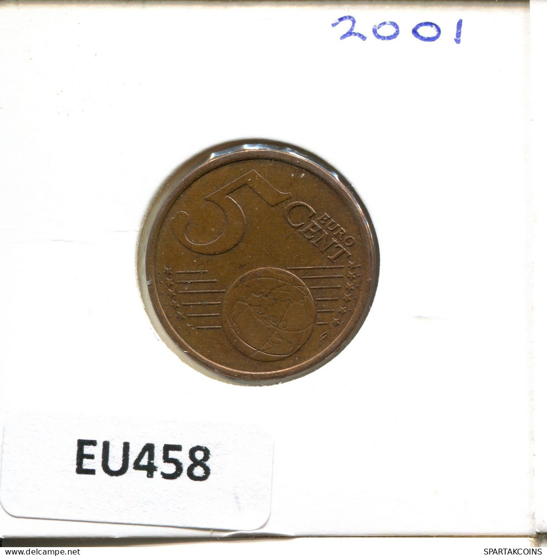 5 EURO CENTS 2001 FRANCE Coin Coin #EU458.U.A - Frankrijk