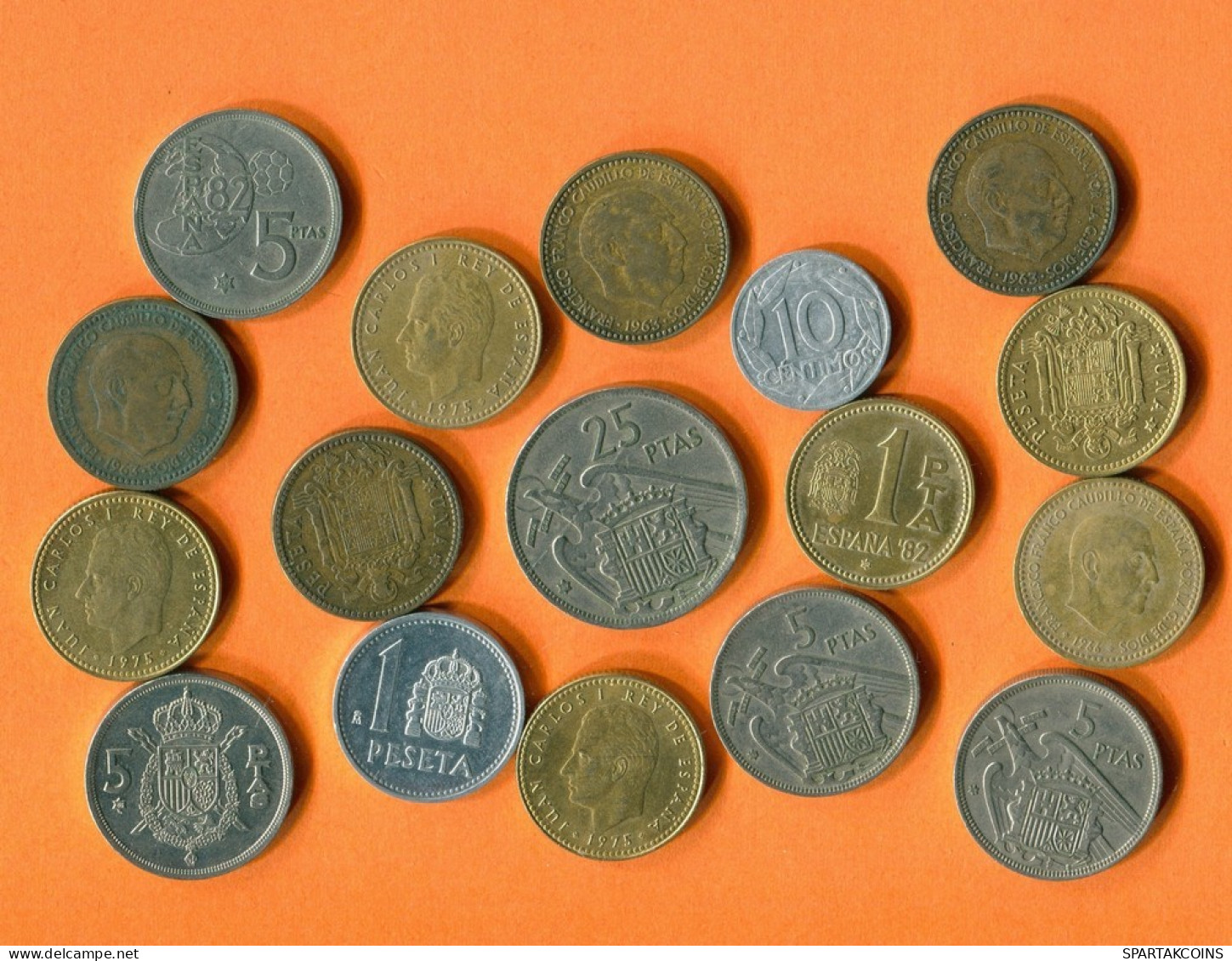 ESPAÑA Moneda SPAIN SPANISH Moneda Collection Mixed Lot #L10201.1.E.A - Altri & Non Classificati
