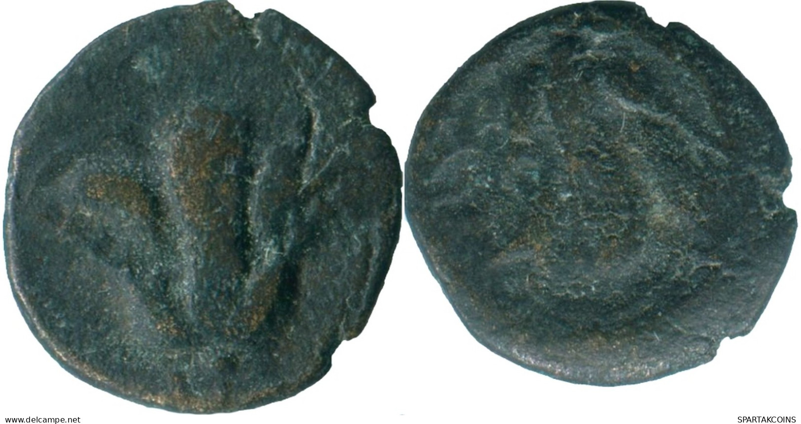 Auténtico Original GRIEGO ANTIGUO Moneda 1.10g/10.93mm #ANC13286.8.E.A - Greek