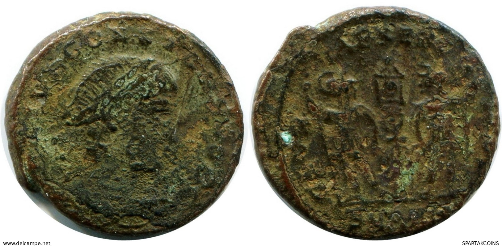 CONSTANS MINTED IN ANTIOCH FOUND IN IHNASYAH HOARD EGYPT #ANC11833.14.U.A - El Imperio Christiano (307 / 363)