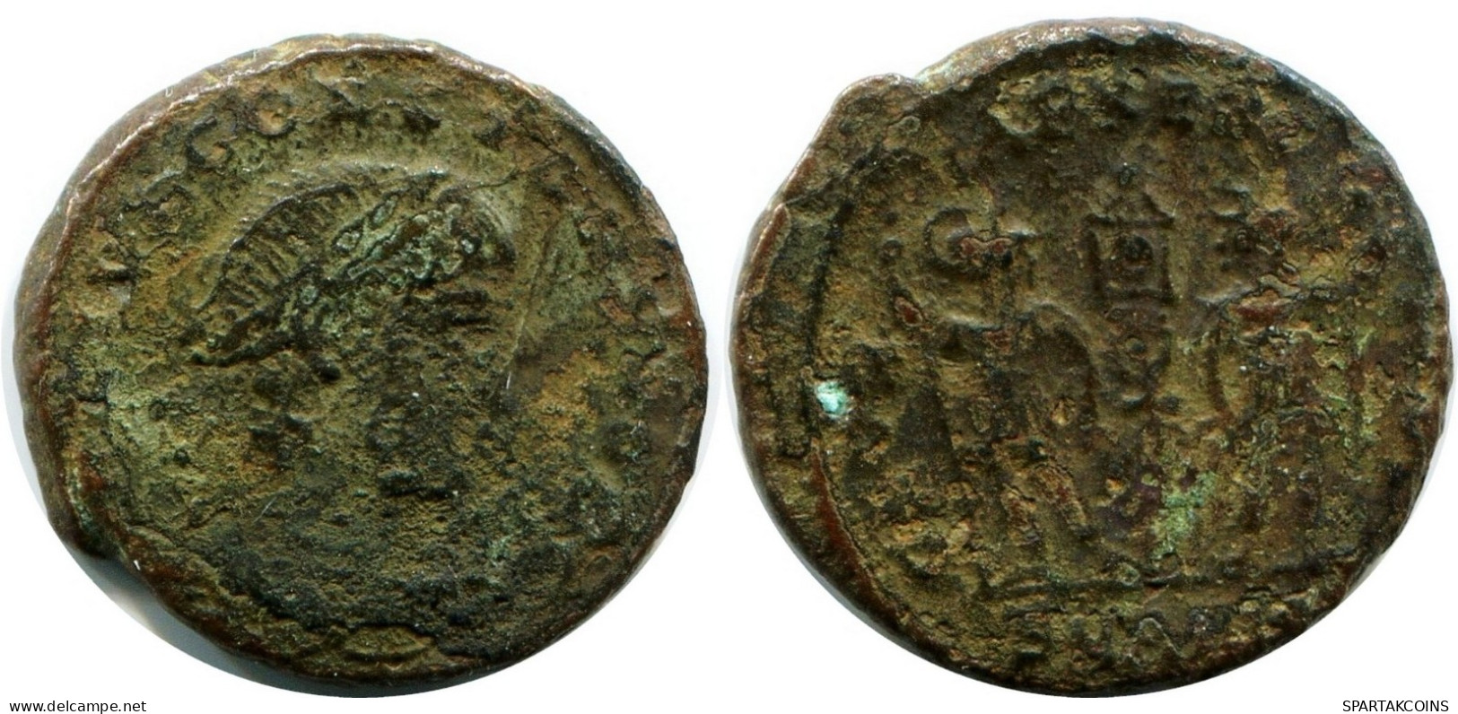 CONSTANS MINTED IN ANTIOCH FOUND IN IHNASYAH HOARD EGYPT #ANC11833.14.U.A - Der Christlischen Kaiser (307 / 363)