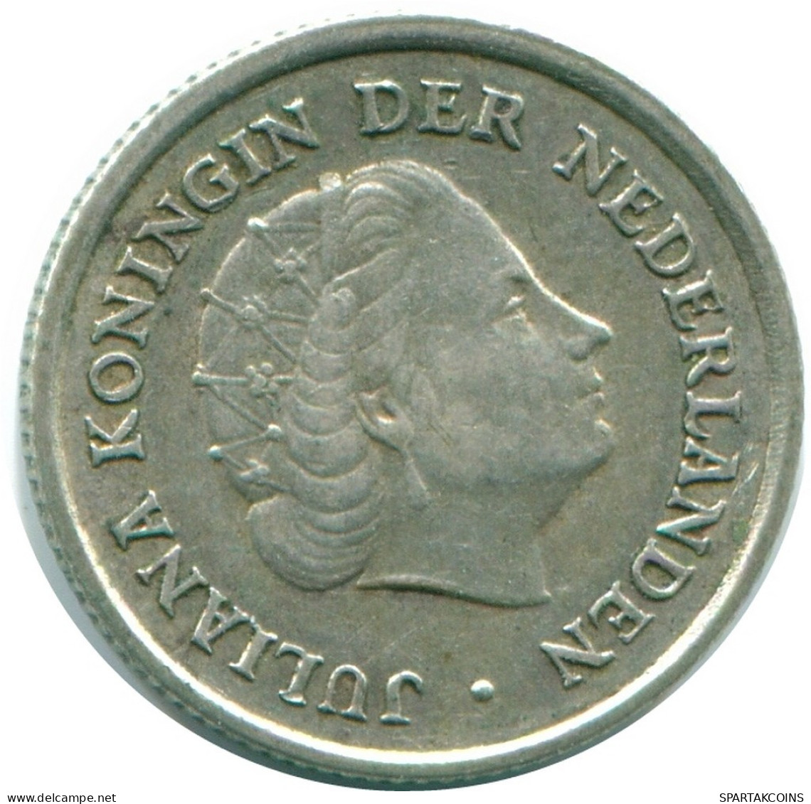 1/10 GULDEN 1960 NETHERLANDS ANTILLES SILVER Colonial Coin #NL12310.3.U.A - Antilles Néerlandaises