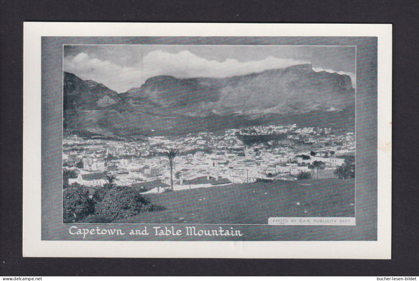 1/2 P. Bild-Ganzsache "Capetown An Table Mountain" - Ungebraucht - Lettres & Documents