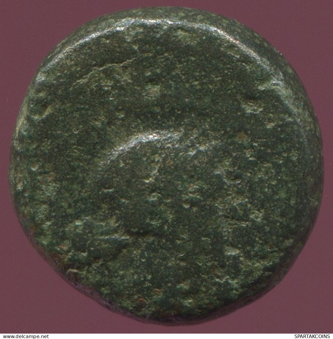 WREATH Ancient Authentic Original GREEK Coin 4.5g/14mm #ANT1460.9.U.A - Griechische Münzen