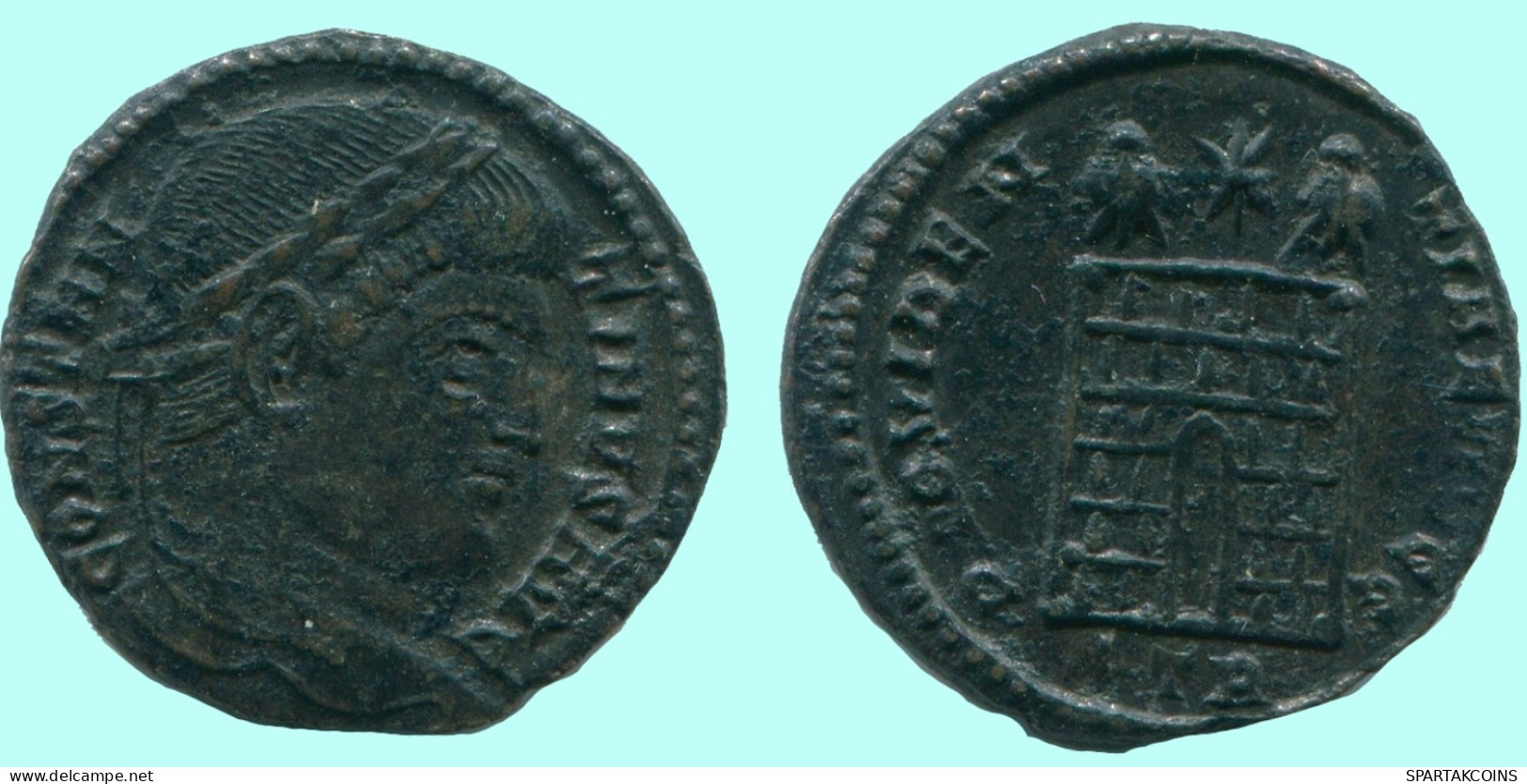 CONSTANTINE I TREVERI Mint ( ATR ) PROVIDENTIAE AVGG CAMP-GATE #ANC13222.18.F.A - L'Empire Chrétien (307 à 363)